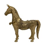 STATUE BRONZE NOBLE HORSE